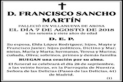 Francisco Sancho Martín